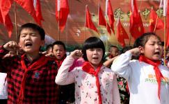 飘扬的红领巾,传承红色基因,共筑青春梦想